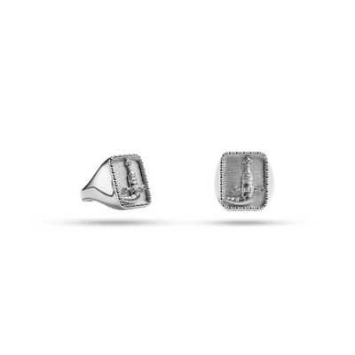 Khanjer Ring Silver