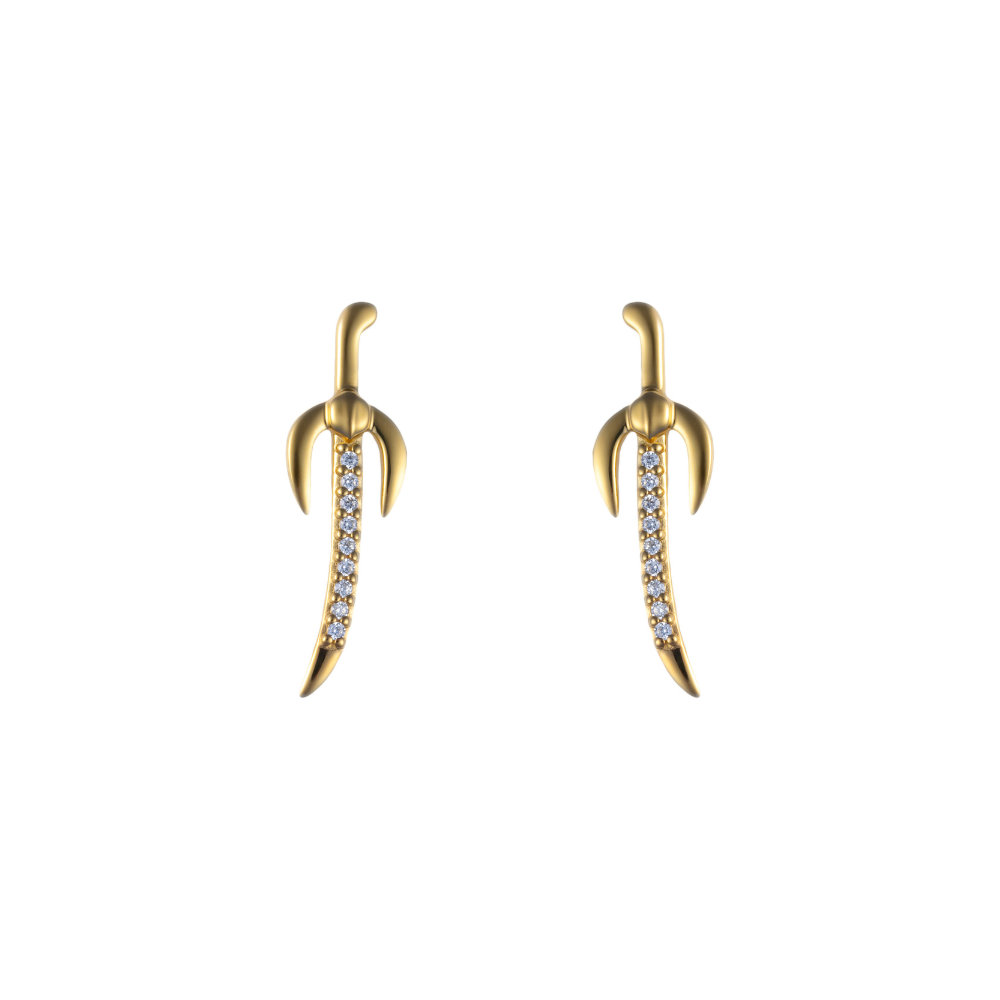 Saif Earrings - Gold Plated