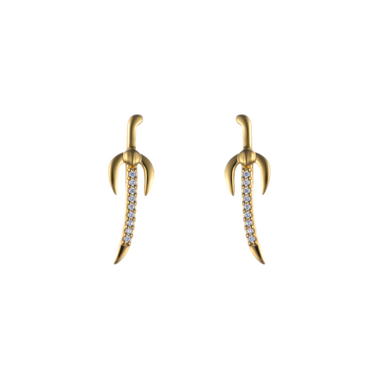 Saif Earrings - Gold Plated