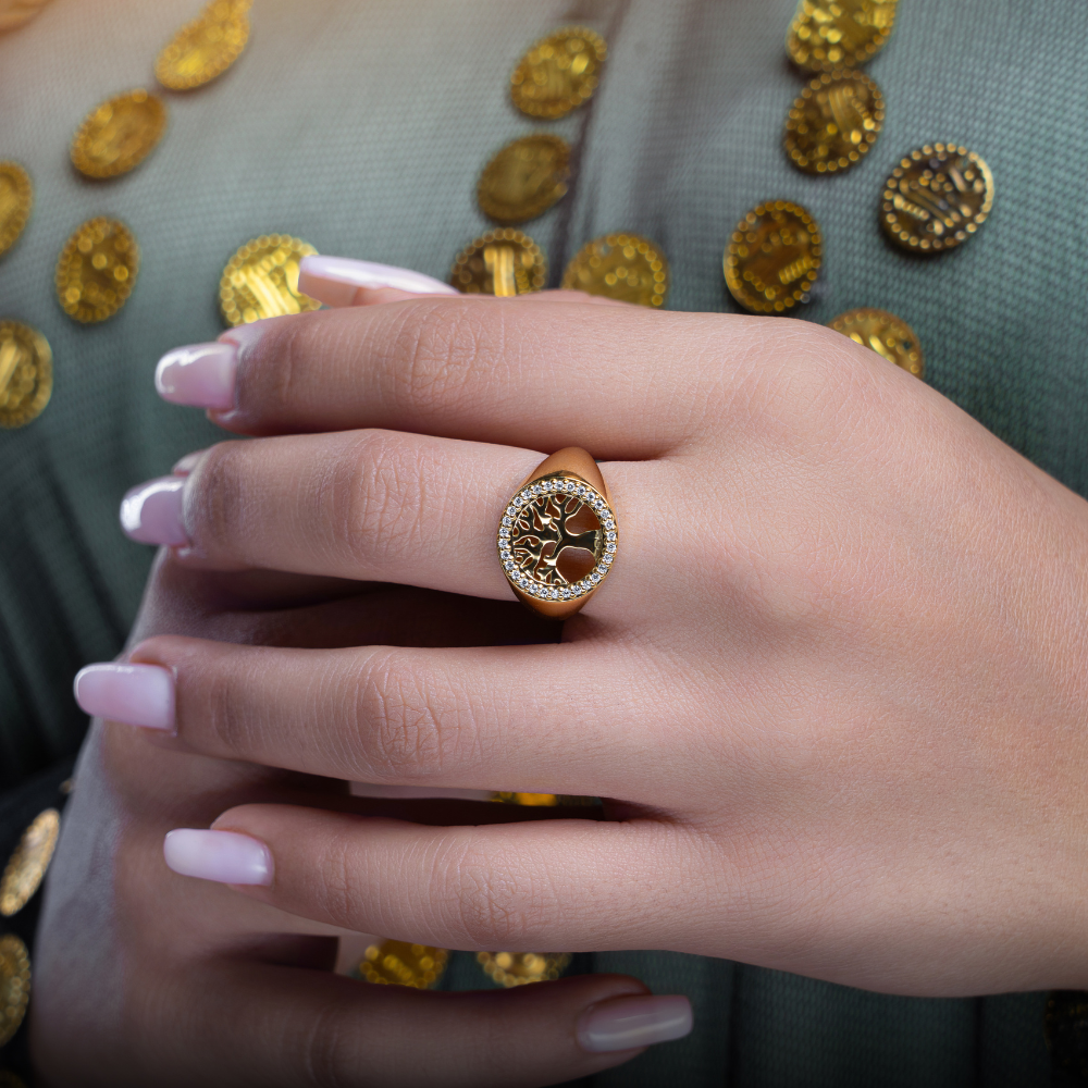 Luban Ring - Gold Plated